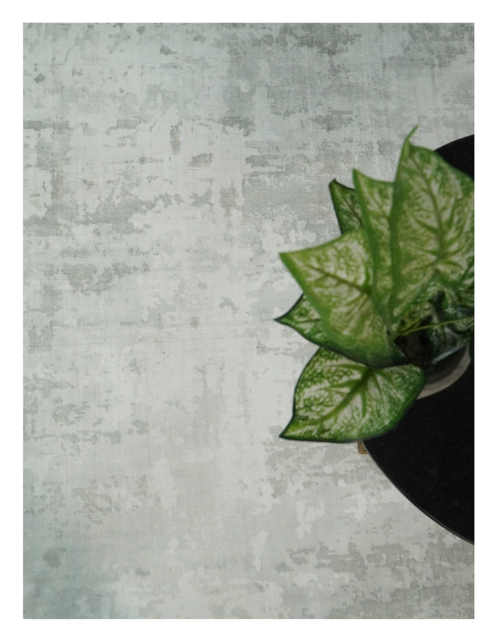 8x10 Modern Abstract Ivory and Camel Contemporary Wool Area Rug | QT22 - The Rug Decor