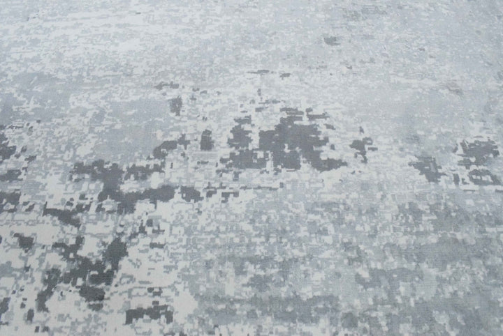 8x10 Rug, Abstract Blue and Green Rug made with Viscose Art Silk, Living, Dinning and Bedroom Rug | TRD0011QT810 - The Rug Decor