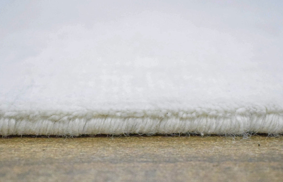 8x10 Rug, Abstract Ivory Rug made with Viscose Art Silk, Living, Dinning and Bedroom Rug | TRD005QT810 - The Rug Decor