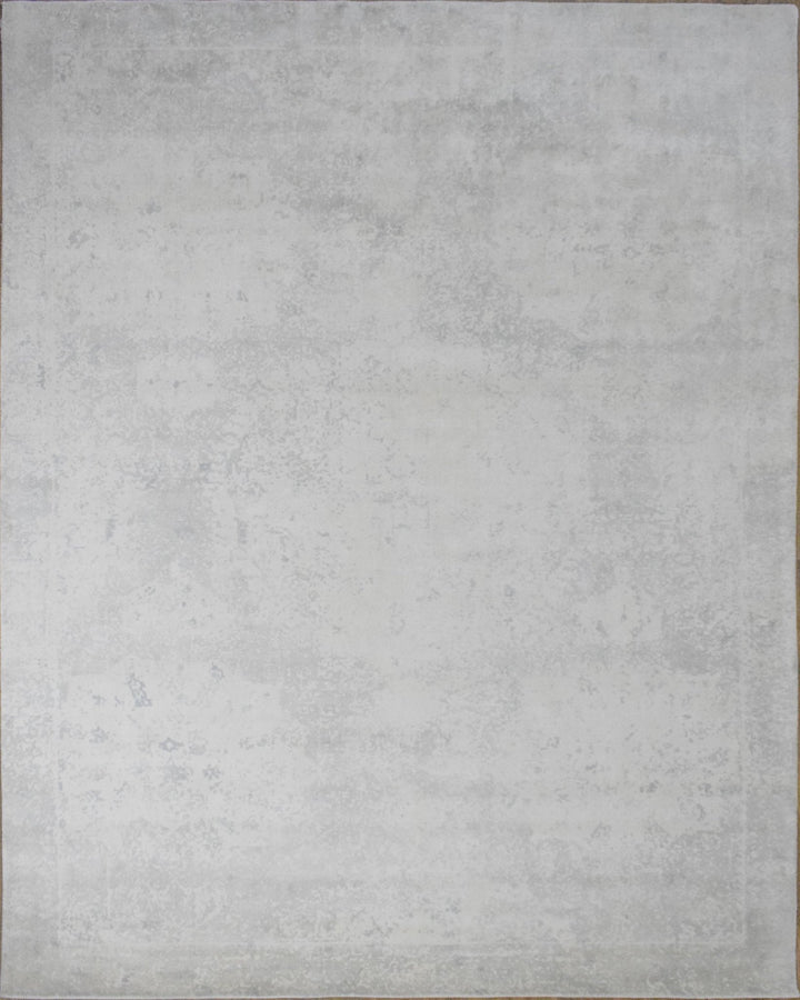 8x10 Rug, Abstract Ivory Rug made with Viscose Art Silk, Living, Dinning and Bedroom Rug | TRD005QT810 - The Rug Decor