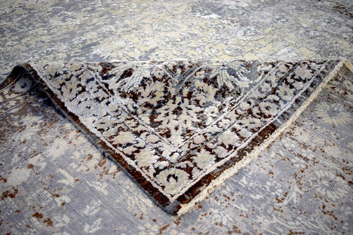 8'x10' Rug | Handmade Hand-Spun Wool and silk Area Rug | The Rug Decor | TRD1793810 - The Rug Decor