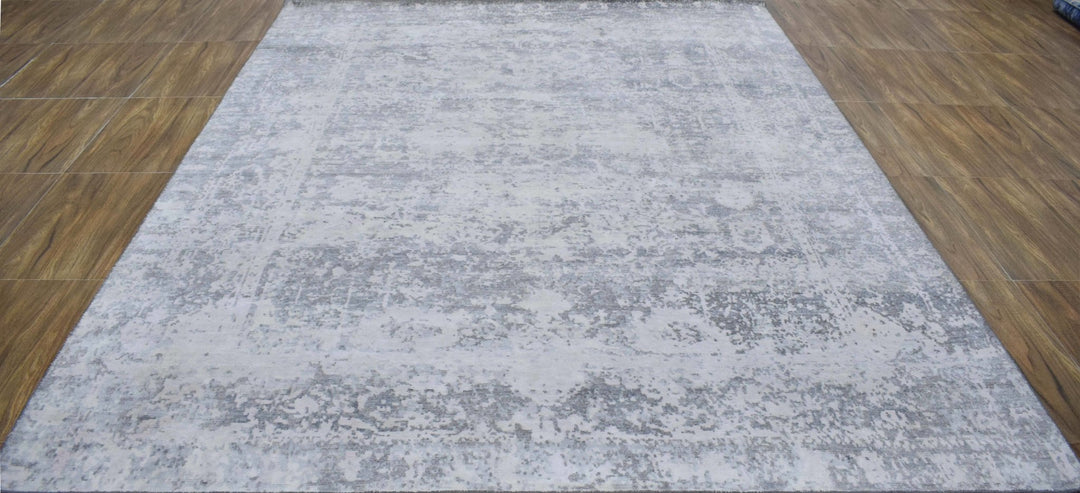 8x10 Rug | Modern Handmade Bamboo Silk Area Rug | The Rug Decor | TRD1695810 - The Rug Decor