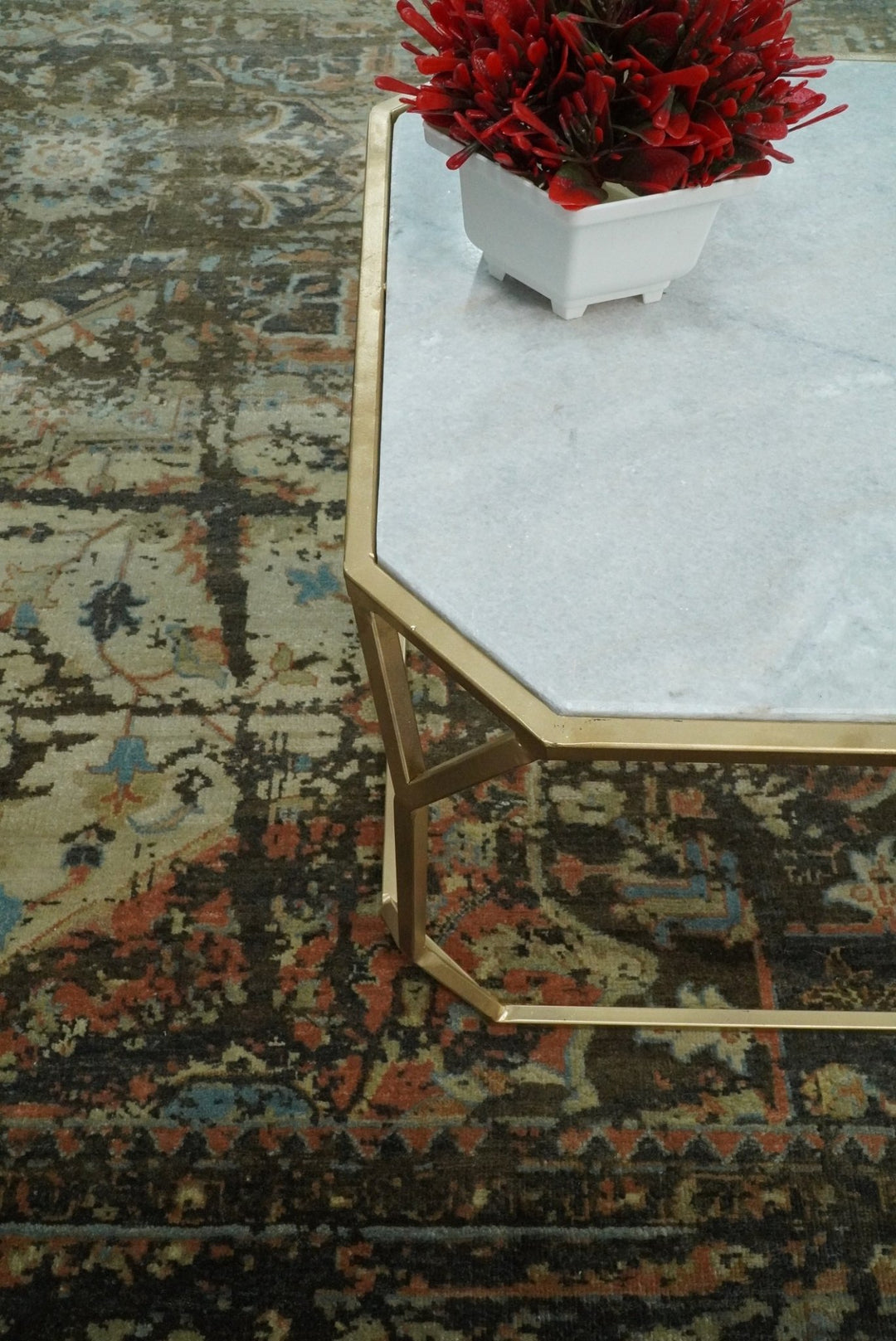 8x10 Rug | Modern Heriz Serapi Handmade Wool Area Rug | TRD1684810 - The Rug Decor