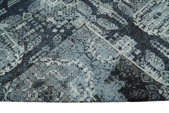 8x10 Rug | Traditional Handmade Wool and Bamboo Silk Area Rug | TRD1786810 - The Rug Decor