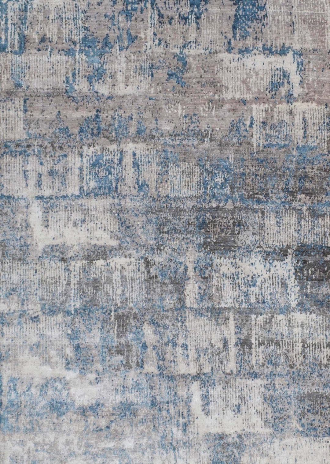 Abstract Handmade Bamboo Silk 8x10 Area Rug | TRD1689810 - The Rug Decor