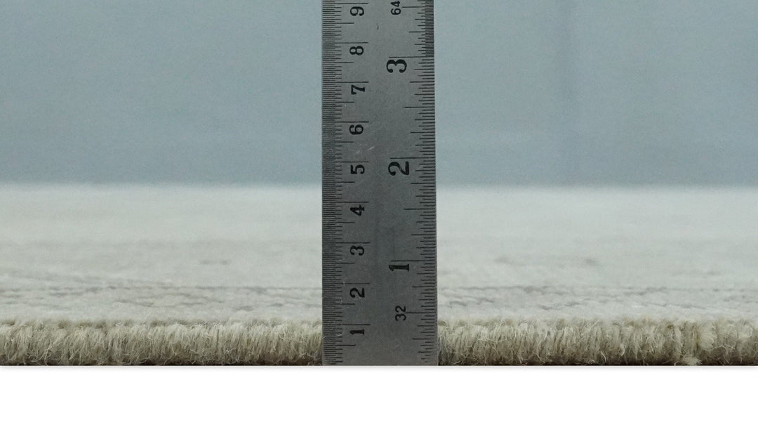 Antique 8x10 Hand Knotted Beige Traditional Vintage Persian Oushak Wool Rug | AC21810 - The Rug Decor