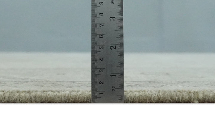 Antique 8x10 Hand Knotted Beige Traditional Vintage Persian Oushak Wool Rug | AC21810 - The Rug Decor