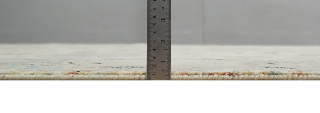 Antique Fine 8x10 Hand Knotted Ivory and Beige Traditional Vintage Persian Wool Rug | TRDCP717912 - The Rug Decor