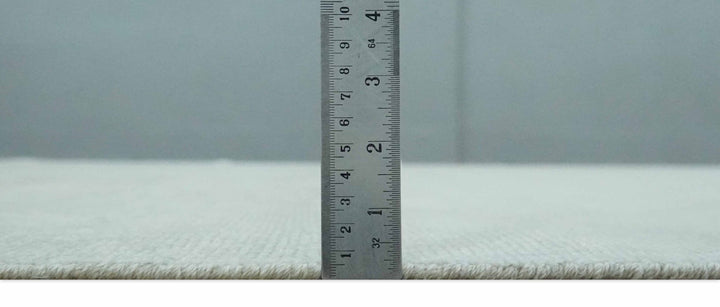 Antique look Beige and Gray Hand Knotted Oriental Oushak 8x10 wool Area Rug - The Rug Decor