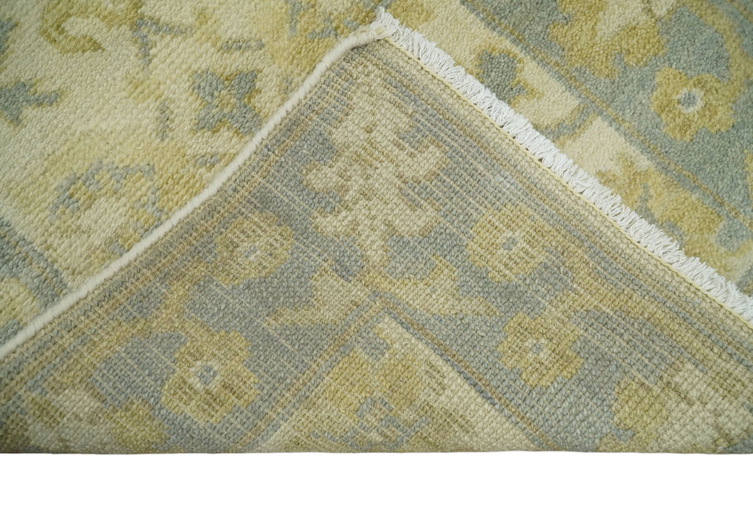 Antique Persian 2x3 Beige and Gray Hand Knotted Entryway Wool Area Rug | TRDWN123 - The Rug Decor