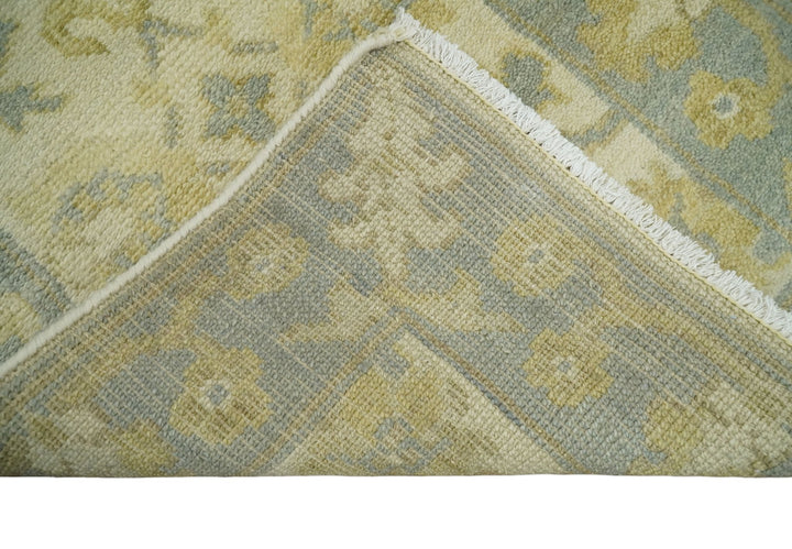 Antique Persian 2x3 Beige and Gray Hand Knotted Entryway Wool Area Rug | TRDWN123 - The Rug Decor