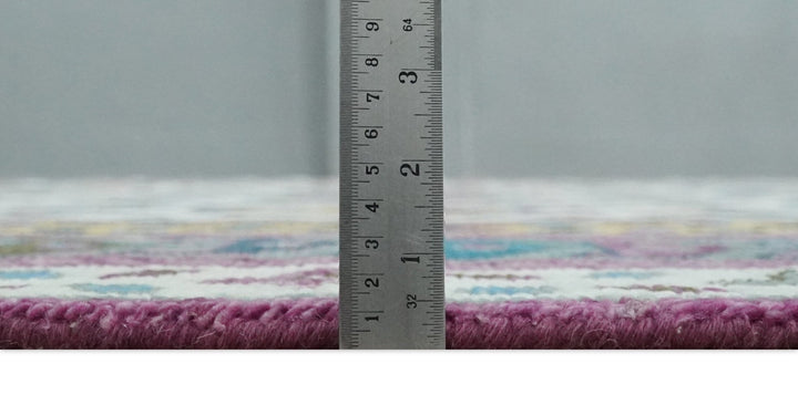 Antique Turkish 8x10, 9x12, 10x14 and 12x15 Hand Knotted Ivory, Gold and Pink Persian Rug | TRDCP1072 - The Rug Decor