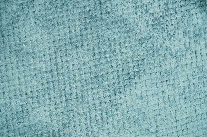 Aqua 2x4 Modern Geometrical Cross Square Hand Made Blue Art silk Area Rug | N4624 - The Rug Decor