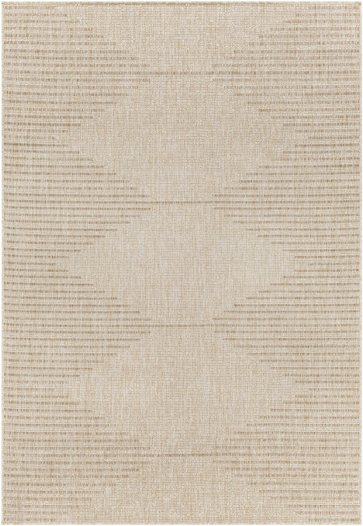 Beige and Brown Contemporary Modern Multi size Flatwoven Area Rug - The Rug Decor