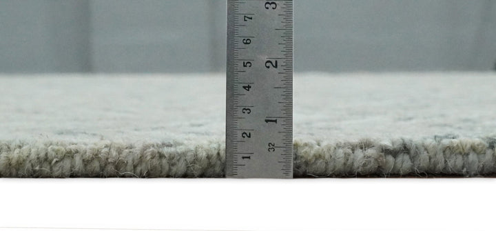 Beige and Silver 6x9, 8x10, 9x12 Hand Tufted Modern Scandinavian Wool Loop Rug | ALCH1M - The Rug Decor