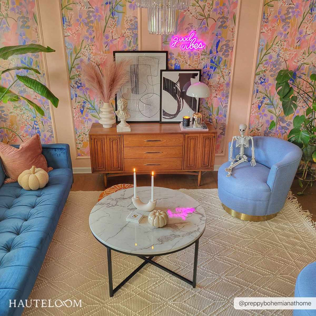 Beige Hand Woven Woolen Chunky and Soft Trellis Wool Area Rug - The Rug Decor