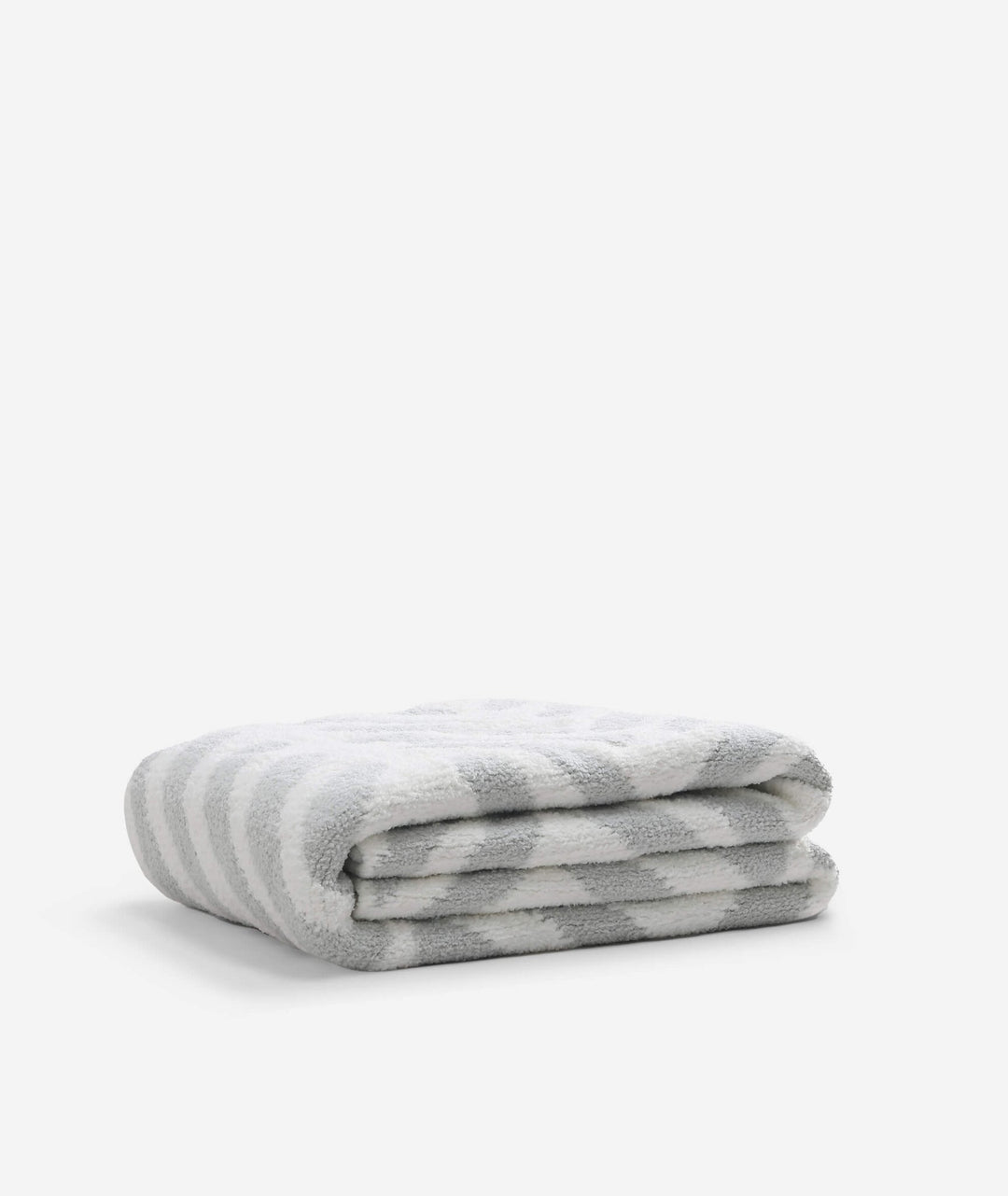 Black-Off White, Cloud Gray-Off White and Taupe-Off White Chevron Tulum Throw - The Rug Decor