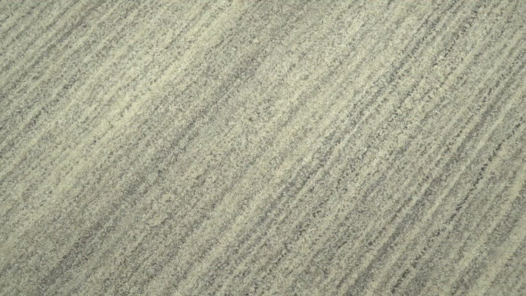 Custom Made Hand Tufted Solid Shaded Brown, Beige and Gray Area Rug