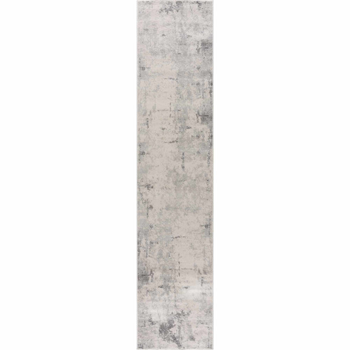 Contemporary Abstract Beige and Gray Medium Pile Multi Size Area Rug - The Rug Decor