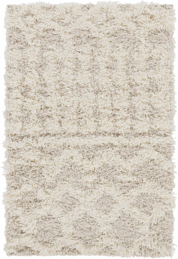 Contemporary Beige and Ivory Tribal Design Plush pile Multi Size Area Rug - The Rug Decor