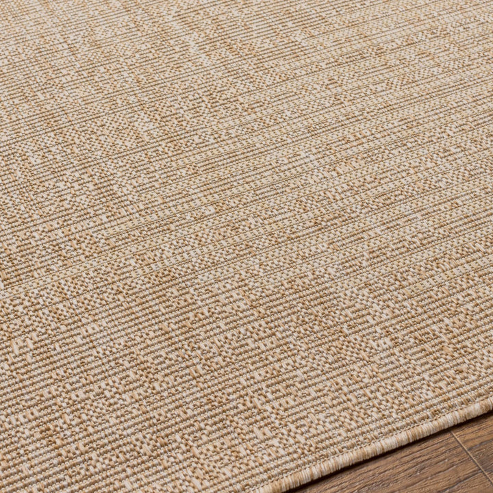 Contemporary Tribal Design Ivory and Camel outdoor safe Area Rug - The Rug Decor