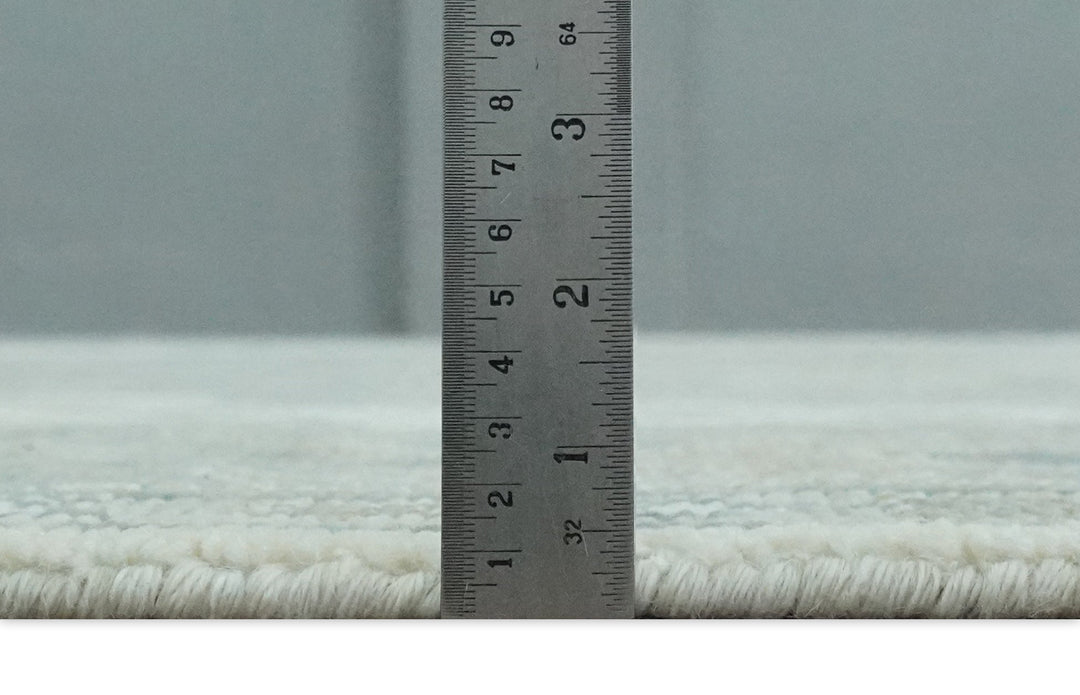 Custom Made Gray, Ivory and Silver Hand knotted Traditional Medallion wool Area Rug - The Rug Decor