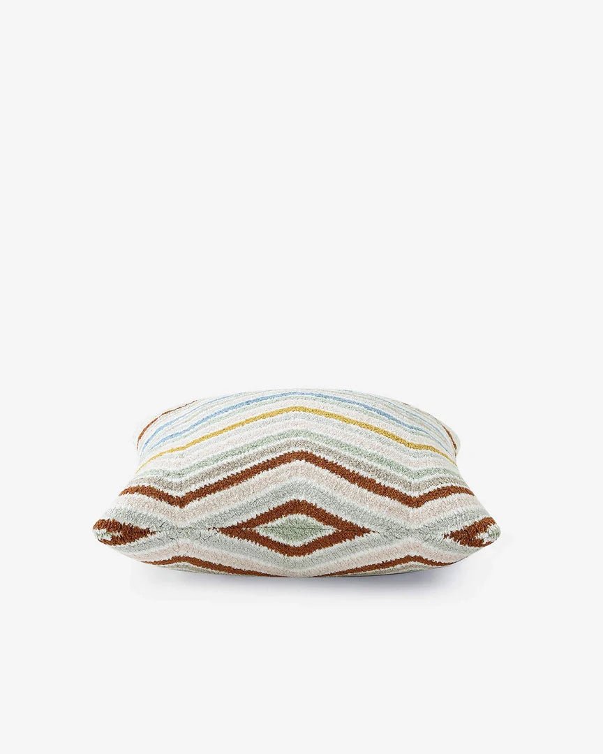 Geometric Pattern Multi Color Chevron Soft Throw Pillow - The Rug Decor