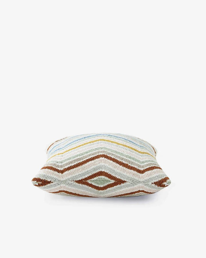 Geometric Pattern Multi Color Chevron Soft Throw Pillow - The Rug Decor