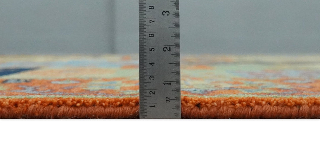 Hand knotted Traditional Antique Tribal Style Gabbeh Design Wool Area Rug - The Rug Decor