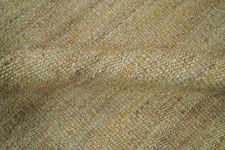 Hand Woven 100% Natural Fiber Brown Natural Jute Rug | JR008 - The Rug Decor
