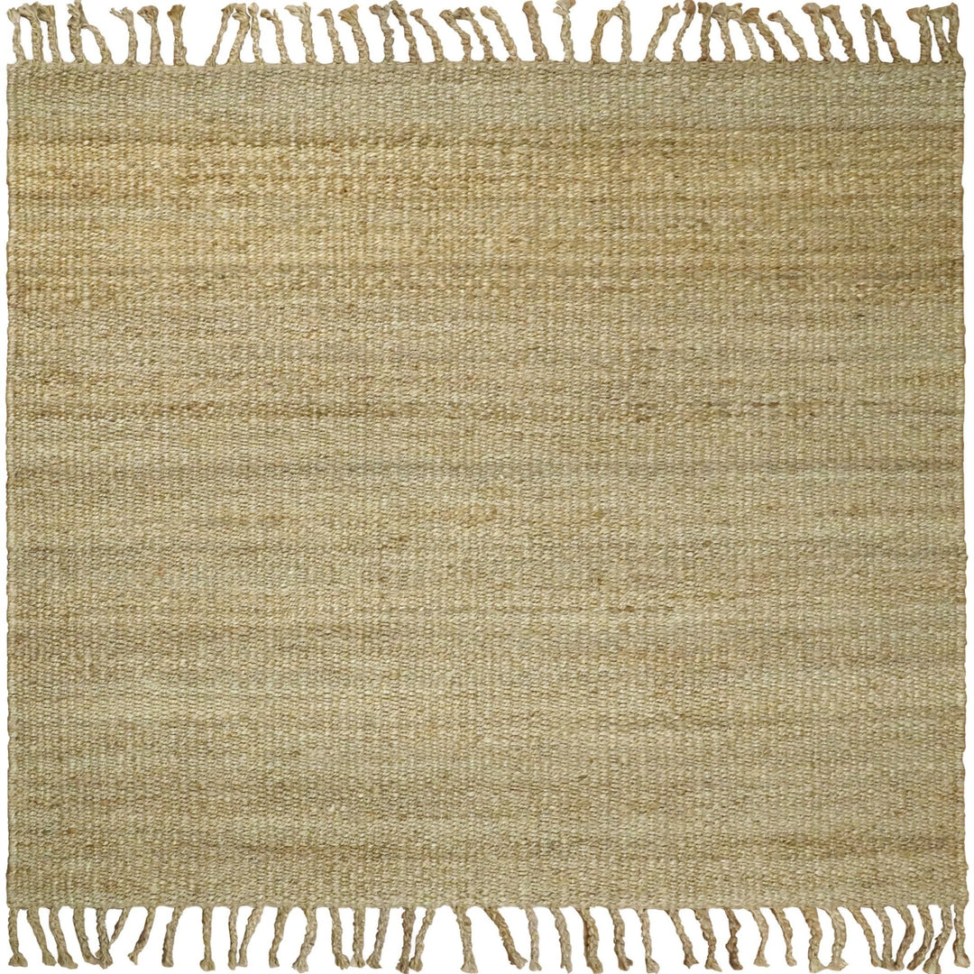 Hand Woven 100% Natural Fiber Brown Natural Jute Rug | JR008 - The Rug Decor