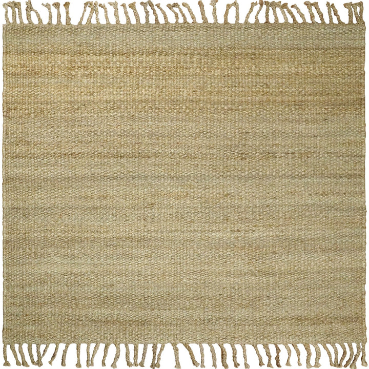 Hand Woven 100% Natural Fiber Brown Natural Jute Rug | JR008 - The Rug Decor