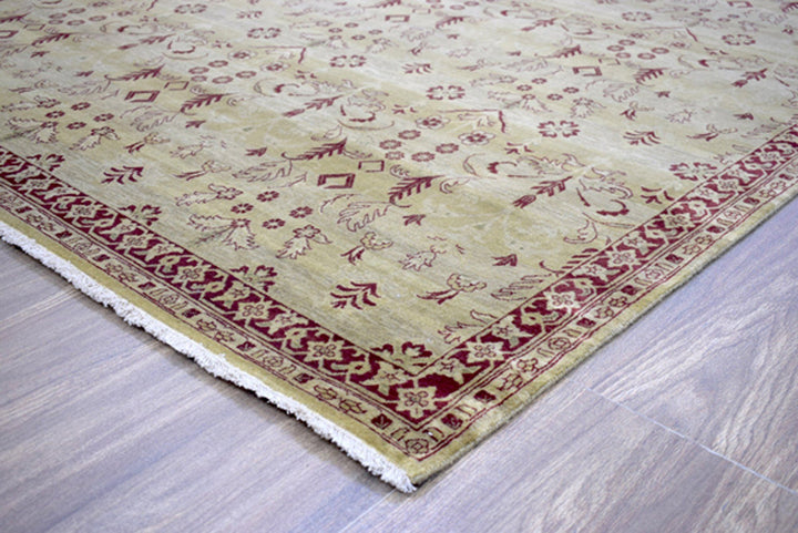 High knot 10 x 14 Handmade Area Rug made with Hand-spun Wool - The Rug Decor