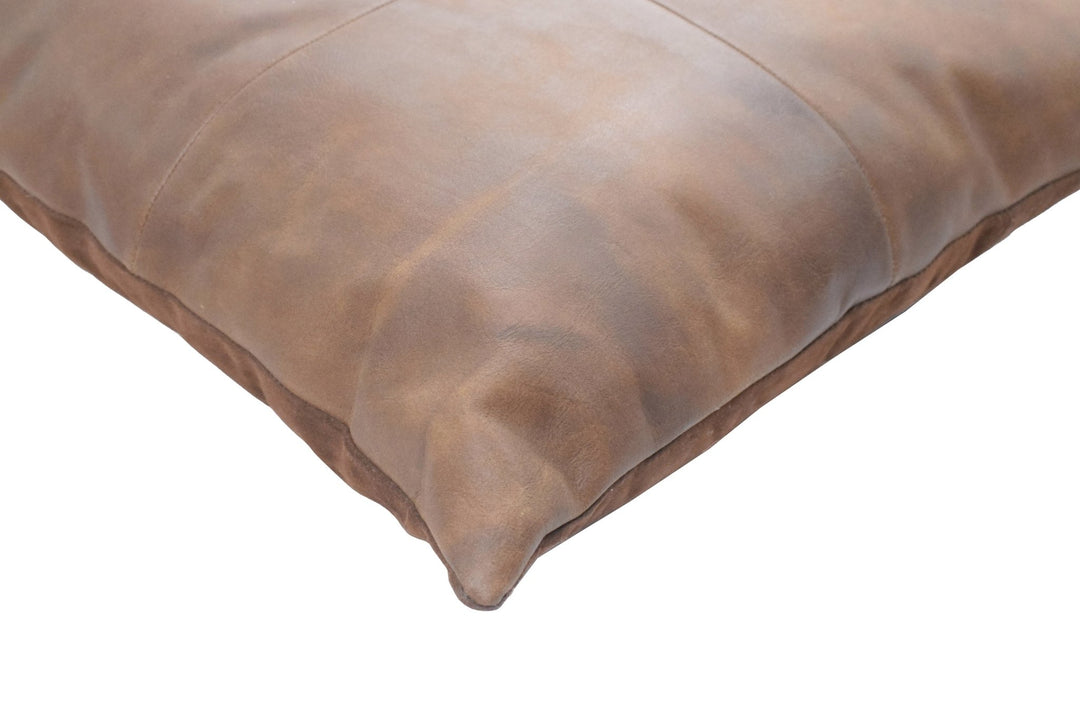 Luxury Genuine Leather Pillow | TRDPL05 - The Rug Decor