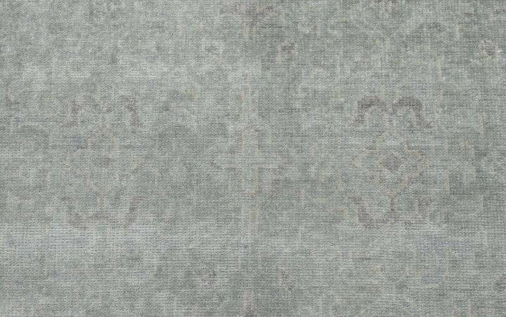 Luxury Hand knotted Wool 8x10 Gray Area Rug | EMP3 - The Rug Decor