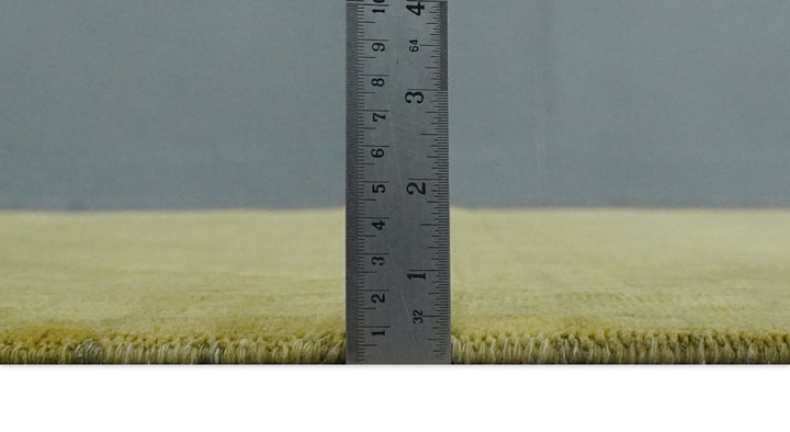 Modern Geometrical Boxes Olive Hand loom 5x8 wool Area Rug - The Rug Decor