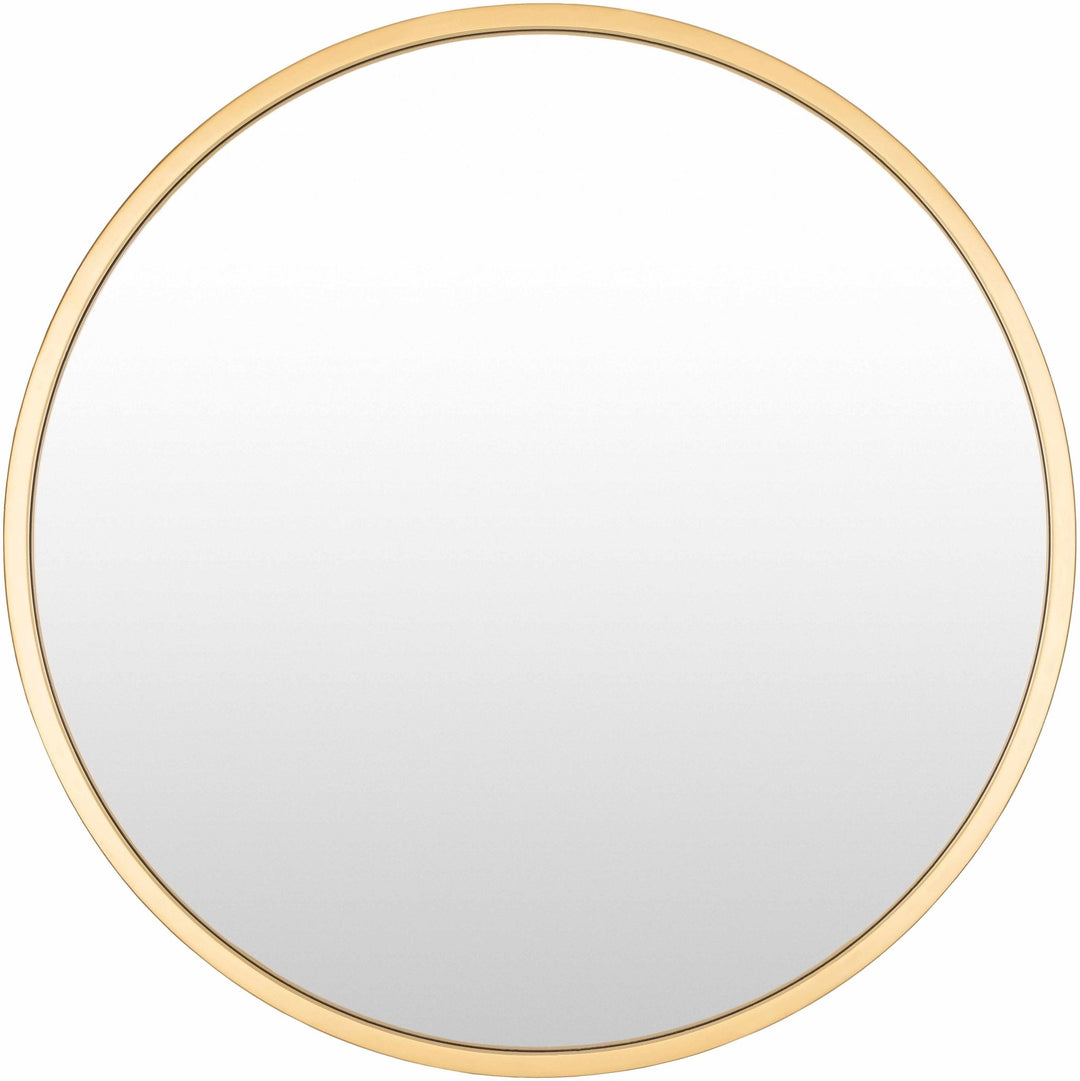 Modern Golden Ring Wall Mirror Round Prefect for Home Decor - The Rug Decor