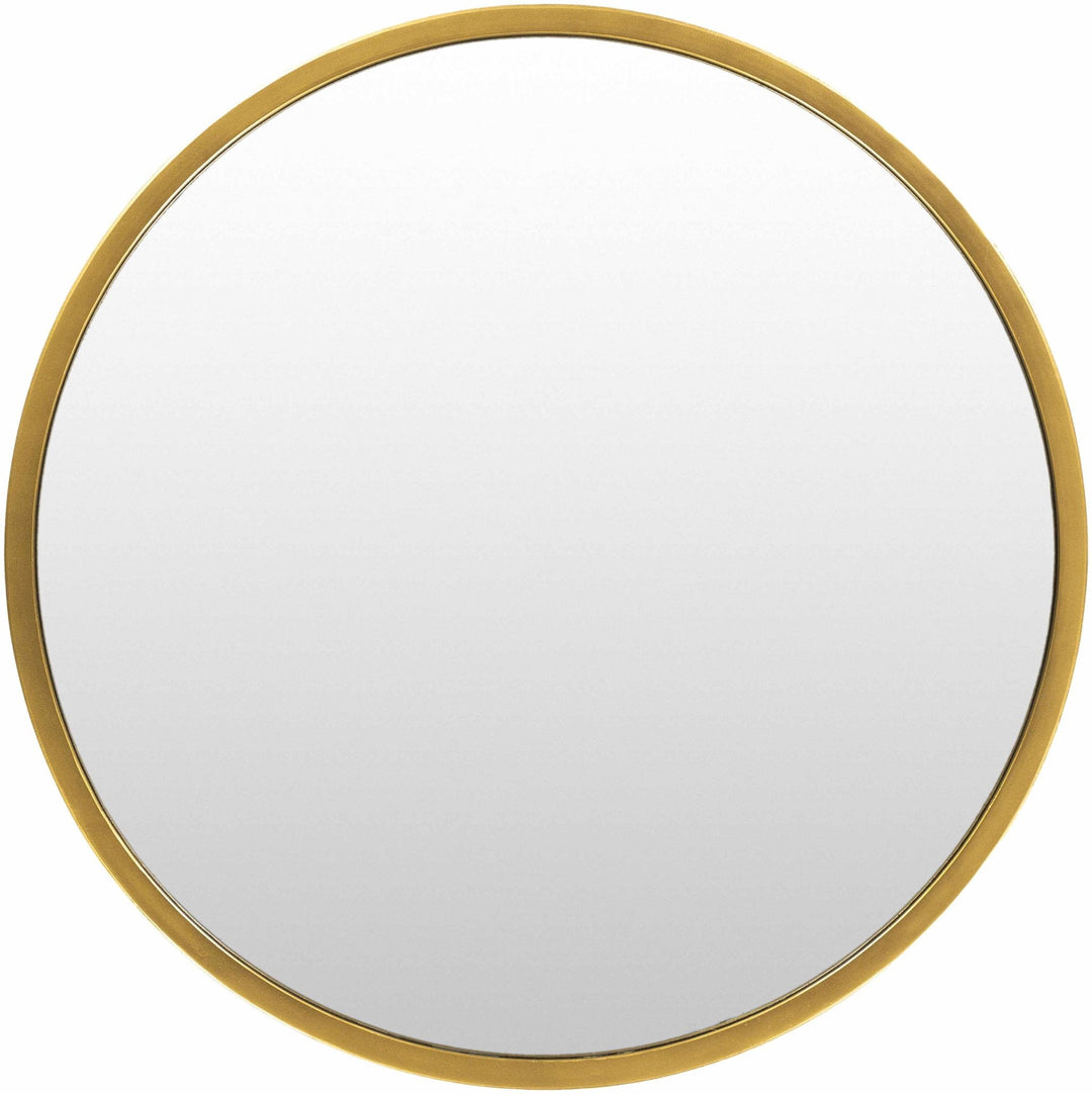 Modern Golden Ring Wall Mirror Round Prefect for Home Decor - The Rug Decor