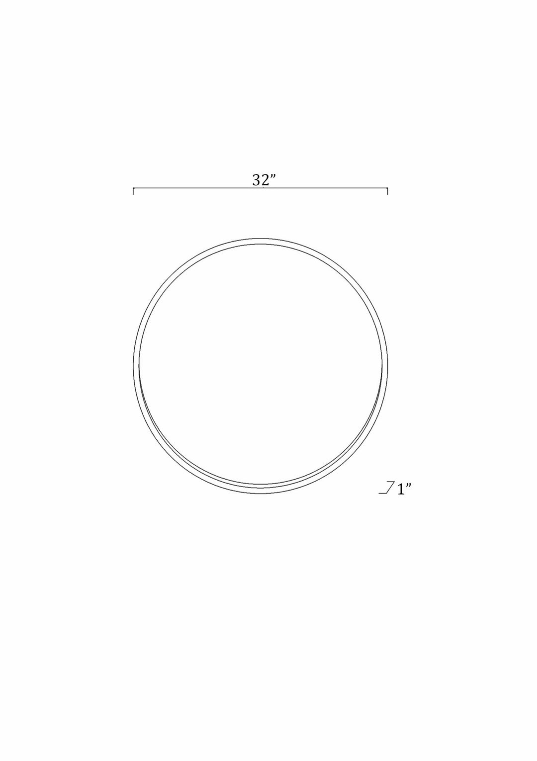 Modern Golden Ring Wall Mirror Round Prefect for Home Decor - The Rug Decor