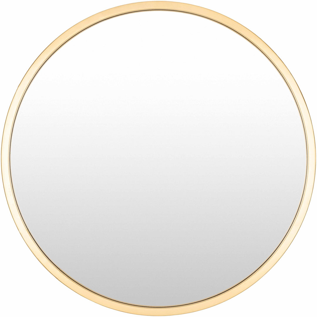 Modern Golden Ring Wall Mirror Round Prefect for Home Decor - The Rug Decor
