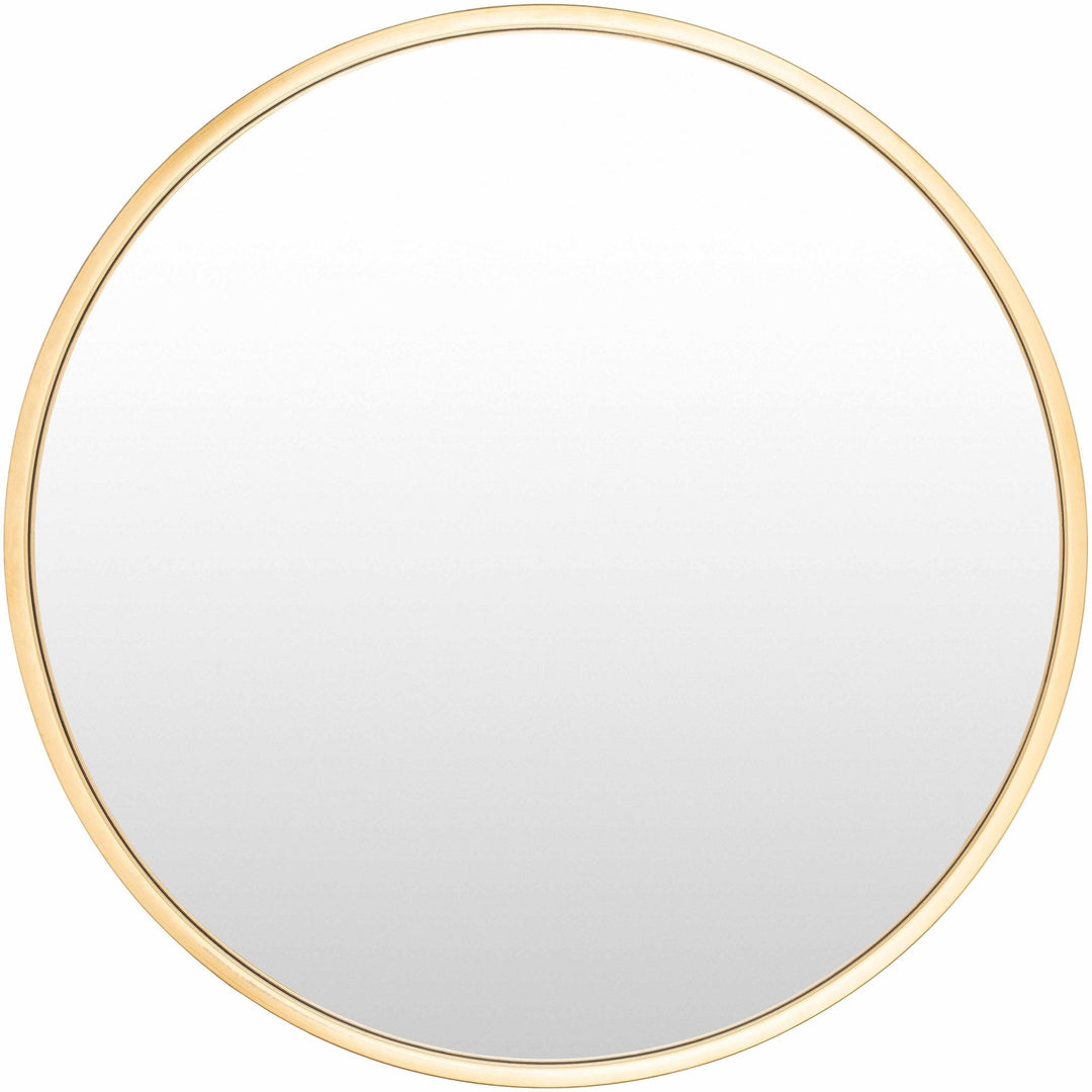 Modern Golden Ring Wall Mirror Round Prefect for Home Decor - The Rug Decor