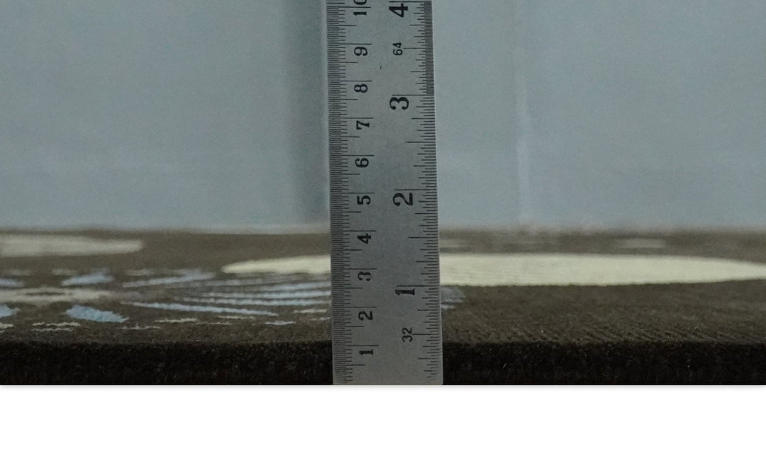 Modern Premium look Dark Brown 5x8 Hand loom Wool and Art Silk Area Rug - The Rug Decor