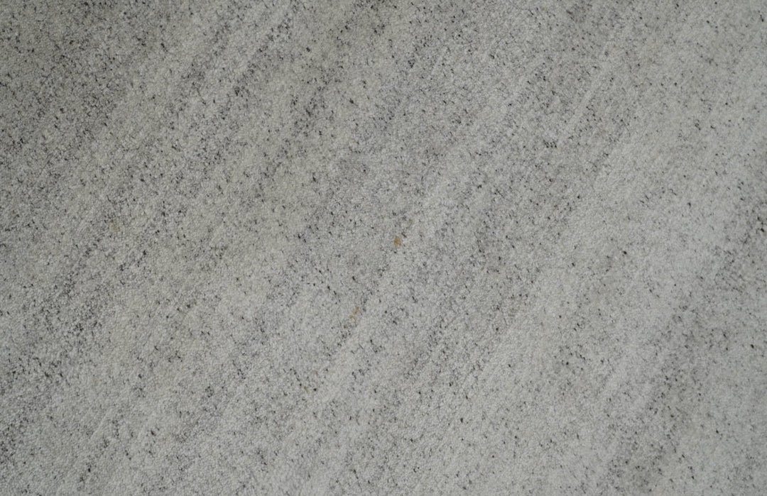 Modern Scandinavian 4.7x6.5 Brown and Silver Wool Hand Woven Area Rug | HL47 - The Rug Decor