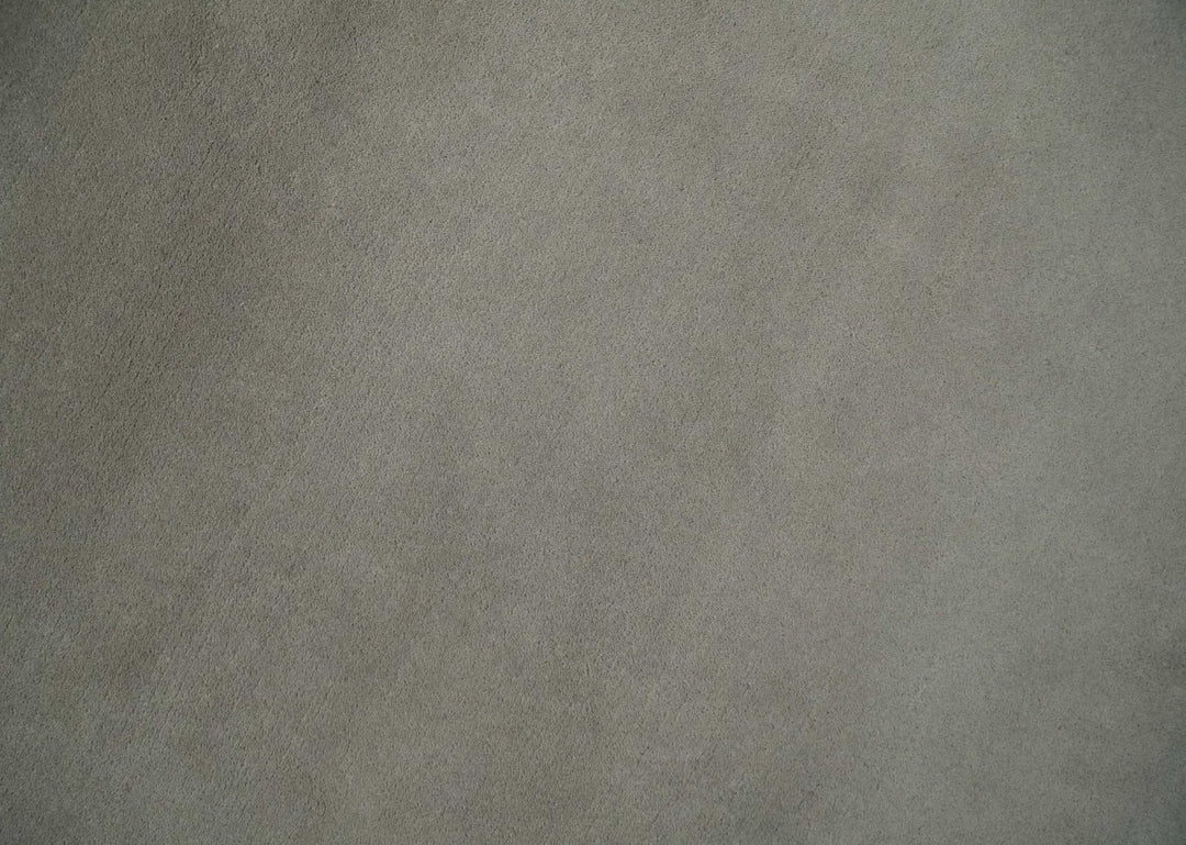 Modern Scandinavian 6x8 Silver and Brown Wool Hand Woven Area Rug | HL9 - The Rug Decor