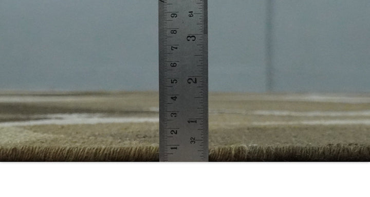 Olive, Ivory and Charcoal 6x9 Modern Abstract Hand Woven Soumak Dhurrie Wool Area Rug - The Rug Decor