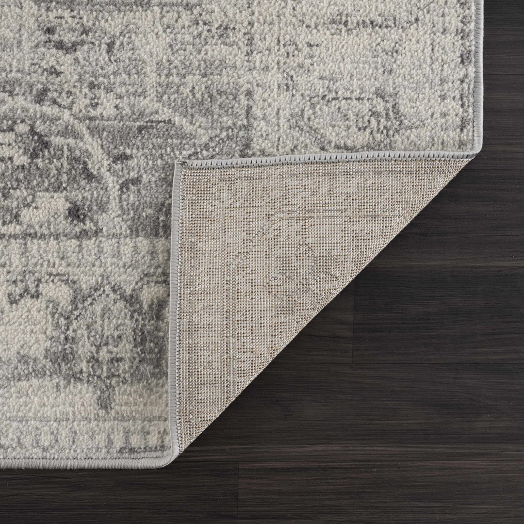 Oriental Bohemian Ivory and Gray Medium pile multi size Area Rug - The Rug Decor