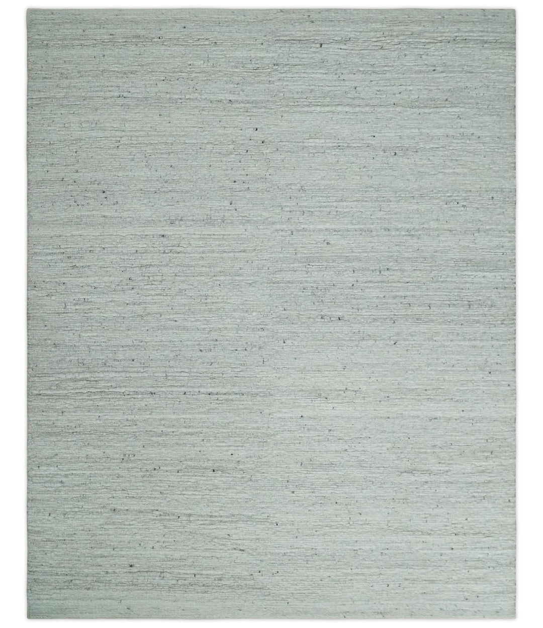 Premium Contemporary loop Pile Ivory Hand woven wool Area Rug - The Rug Decor
