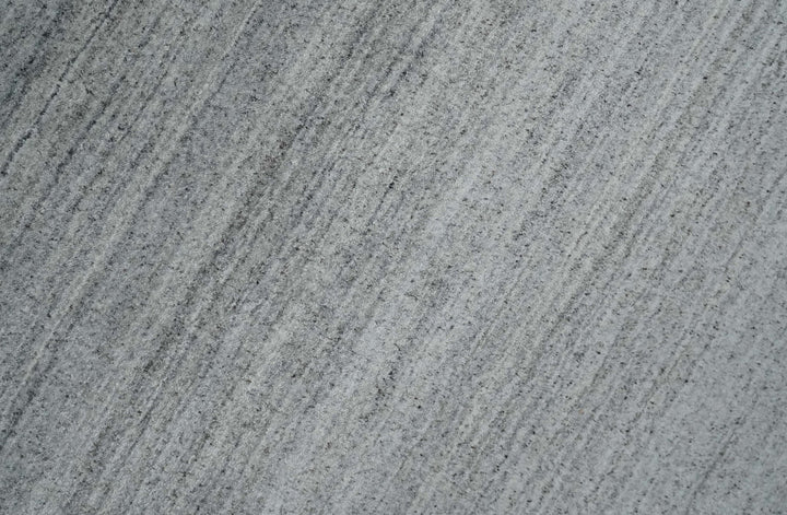 Shaded Silver Gray Scandinavian 5x7 Blended Bamboo Silk Flatwoven Area Rug, Dinning, Kids Rug | HL31 - The Rug Decor