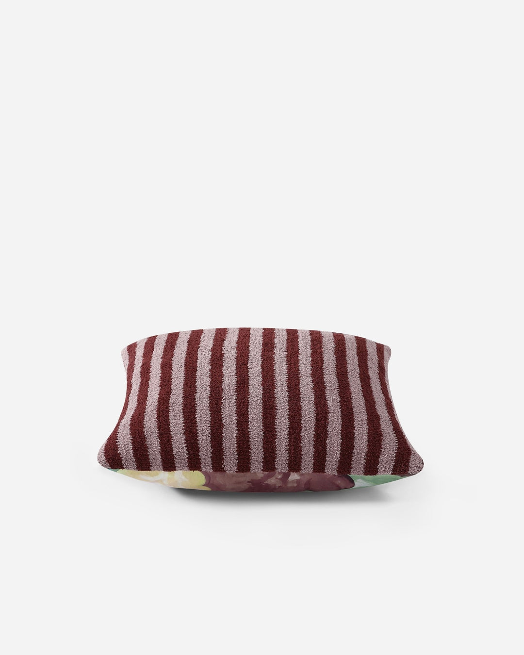 Soft and Cozy Jardin and Clouds Striped Sunset Soiree Throw Pillow - The Rug Decor