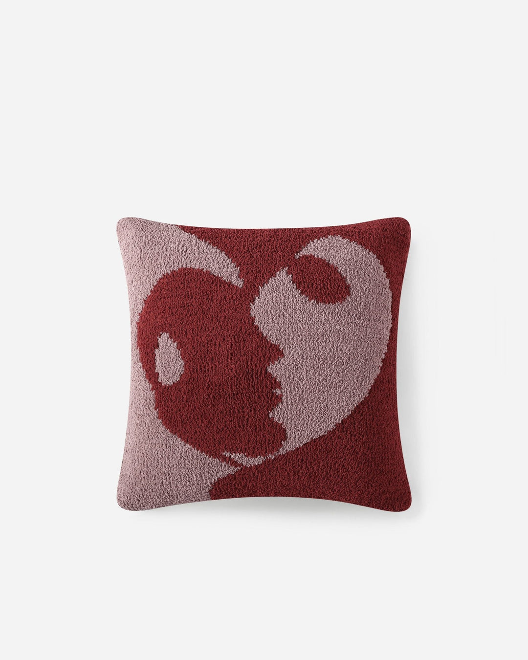 Soft, Warm, and Stylish Cozy Face Print Throw Pillow - The Rug Decor
